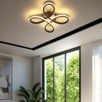 Aveloro Nodetta LED-Deckenleuchte in Schwarz