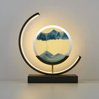 Aveloro Sablio Sandbild-Tischlampe Detailansicht