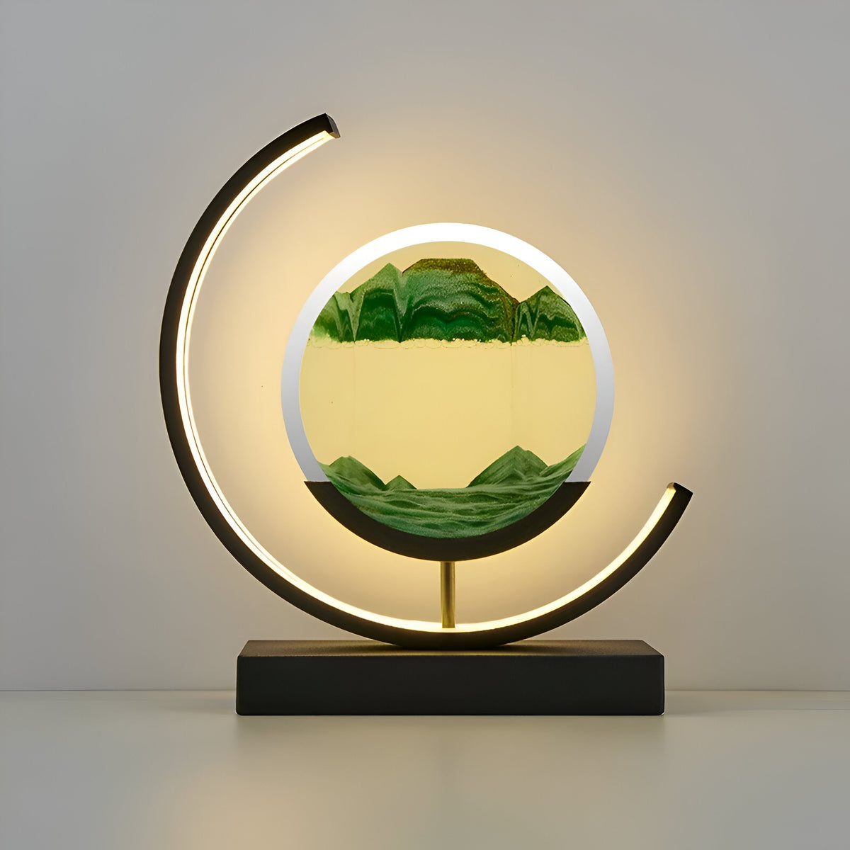 Aveloro Sablio Sandbild-Tischlampe mit Fernbedienung
