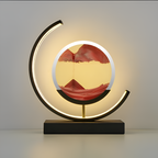 Aveloro Sablio Sandbild-Tischlampe Lichteffekt