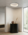 Aveloro Ciottola LED-Deckenleuchte Weiß im Wohnraum