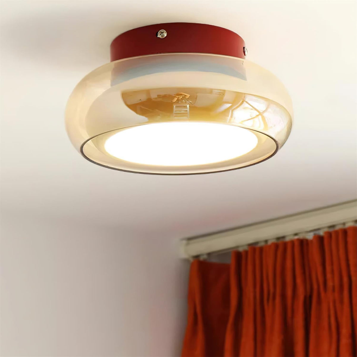 Aveloro Glasira LED-Deckenleuchte Anwendungsbild Esszimmer