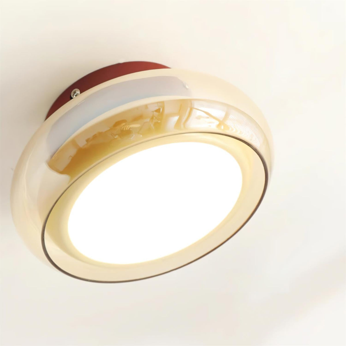 Aveloro Glasira LED-Deckenleuchte Anwendungsbild Schlafzimmer