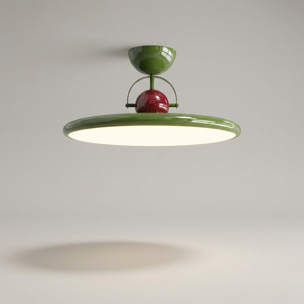 Aveloro Vintega | Deckenlampe Retro Acryl Metall 40/50cm