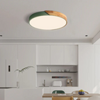 Aveloro Skandra LED-Deckenleuchte Anwendungsbild Wohnzimmer