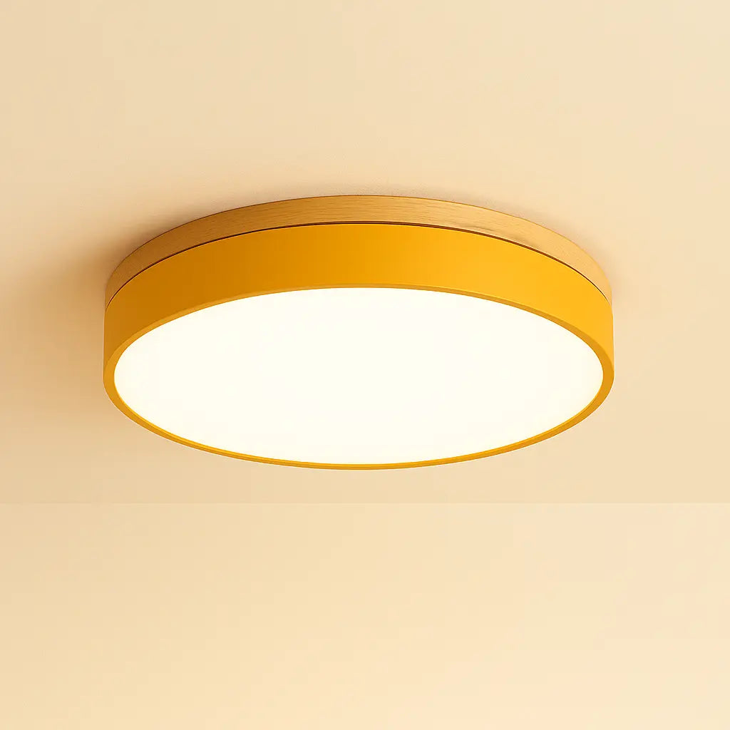 Aveloro Boreana LED-Deckenleuchte in Gelb