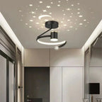 Aveloro Astria LED-Deckenleuchte Sternenhimmel-Projektion Detailansicht