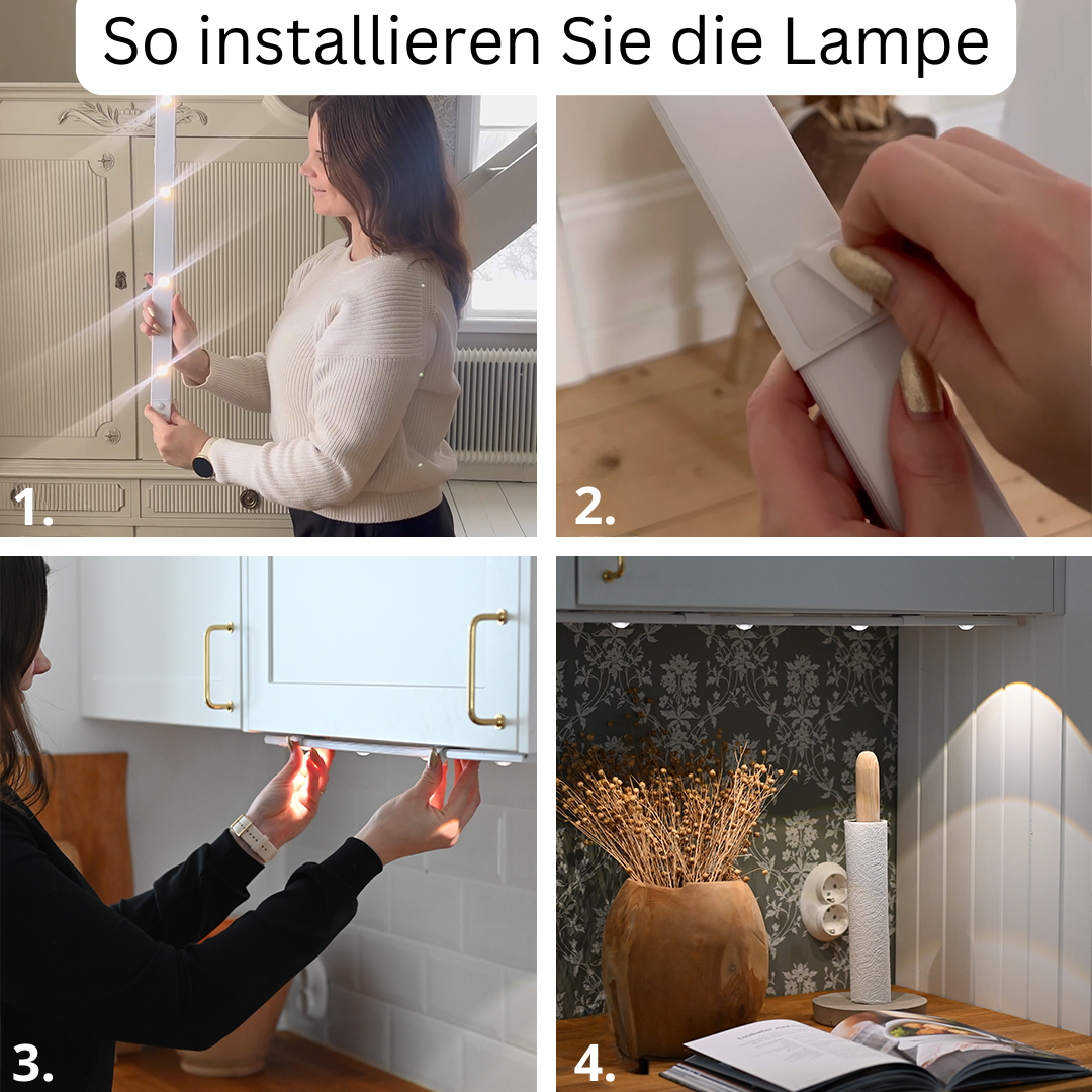 Aveloro Lineara LED-Lichtleiste Montageanleitung