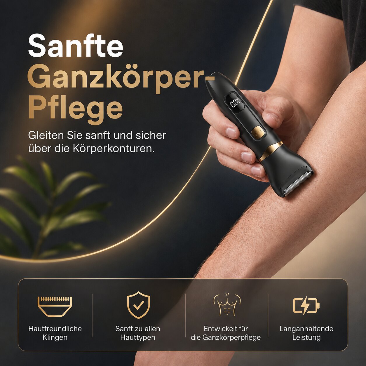 Aveloro Trimora Barttrimmer-Aufsatz Detail