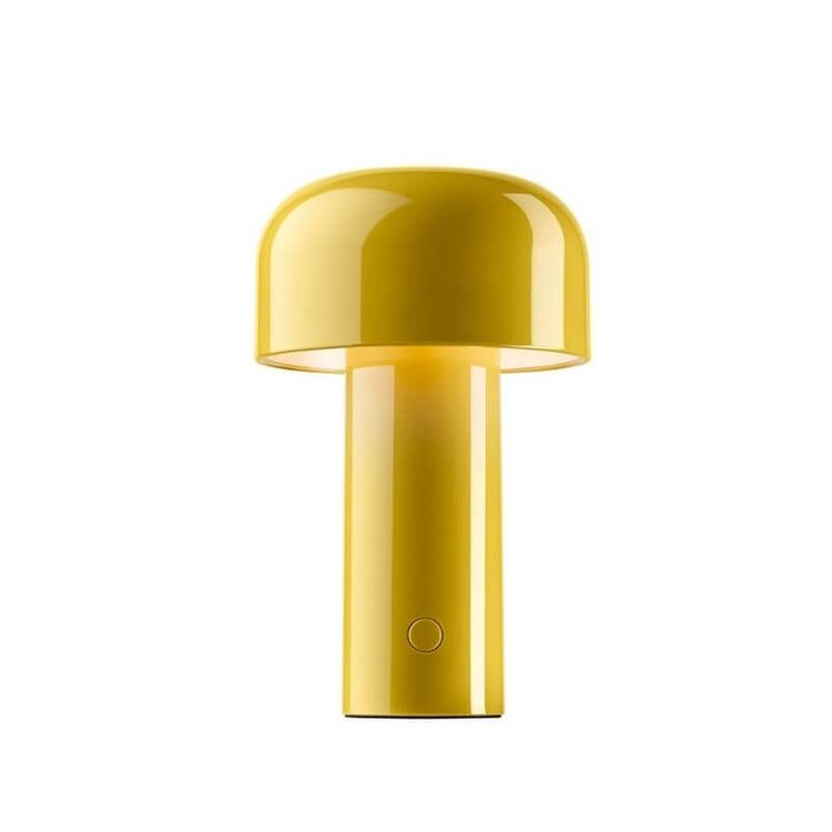 Aveloro Mycella LED-Pilz-Tischlampe in Gelb