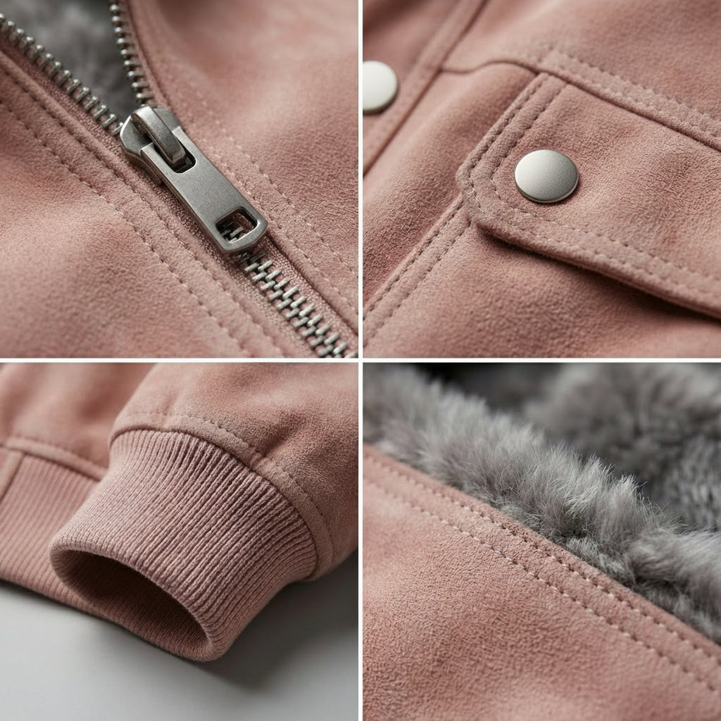 Aveloro Soave Lammlederjacke