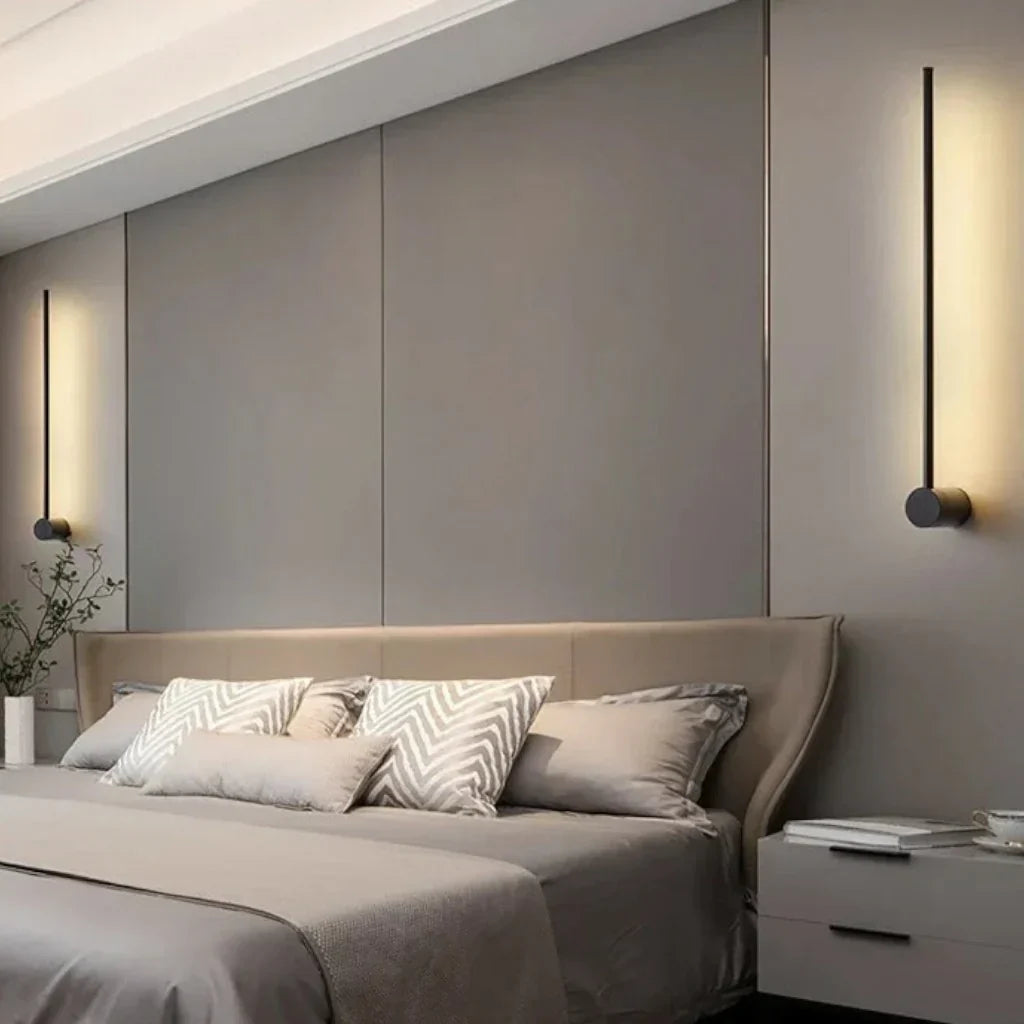 Aveloro Linora LED-Wandleuchte Anwendungsbild Wohnzimmer