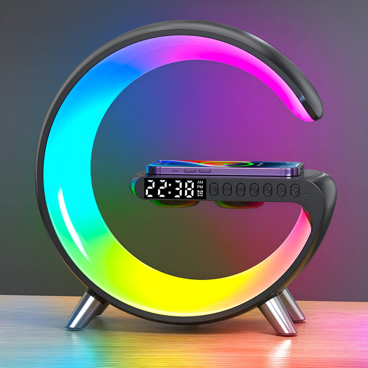 Aveloro Circora Wecker Bluetooth-Lautsprecher Nachtansicht