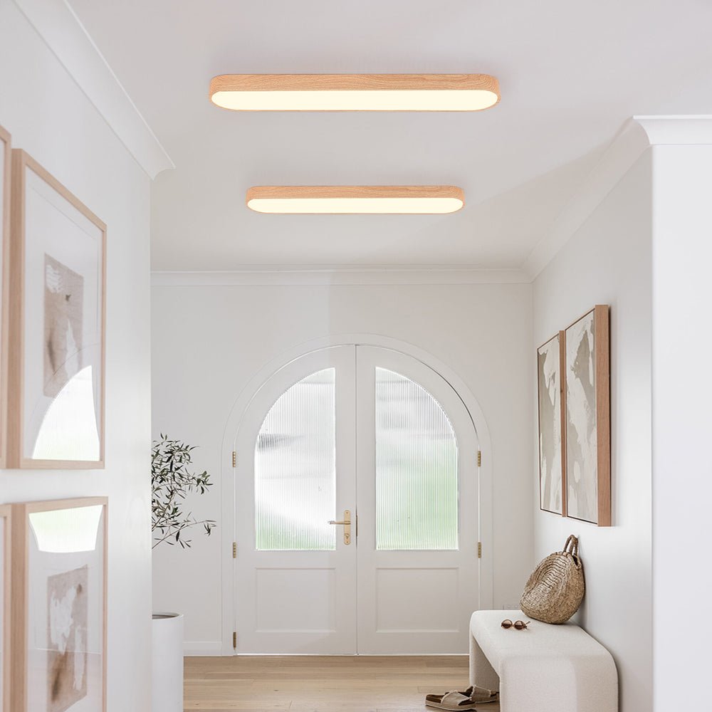 Aveloro Ovalux Hellbraun Warmweiß 90cm